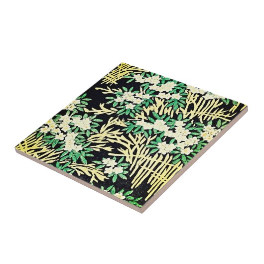 Bos Kalm - Keramische Kunst Tegel Tegeltje (Zijkant)