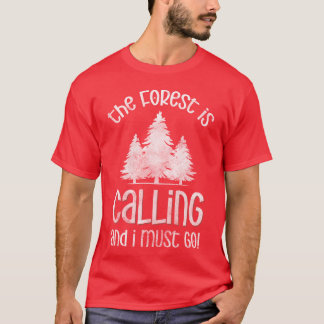 Bos kampeerende dieren vintage t-shirt