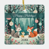 bos keramisch ornament (Voorkant)