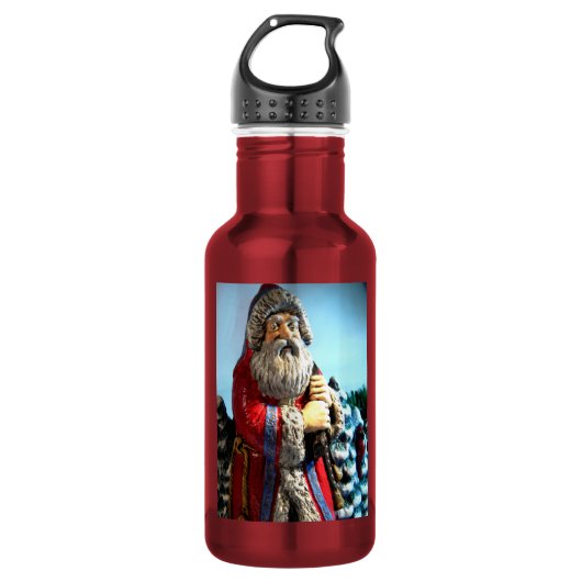 Bos Kerstman Waterfles (Voorkant)