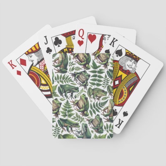 Bos Kikkers Mok Pokerkaarten (Achterkant)