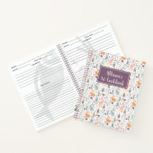  bos konijnenpatroon 1e kookboek notitieboek (Binnen)