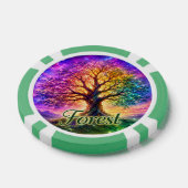Bos Levensboom  Poker Chips (Enkel)