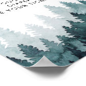 Bos Luier Raffle teken Poster (Hoek)