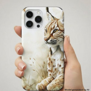 Bos Lynx Wilde Dieren Natuur iPhone 16 Pro Max Hoesje