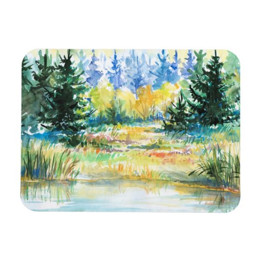 Bos Magneet (Horizontaal)