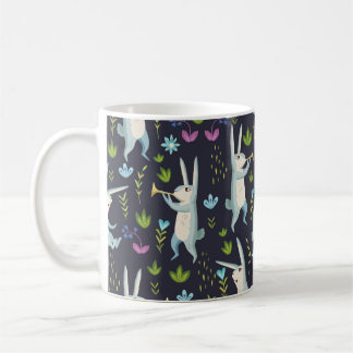 Bos. naadloos patroon koffiemok
