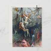  bos Nymphs Briefkaart (Voorkant / Achterkant)