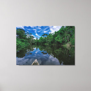 Bos Oerwoud van Peru Canvas Afdruk