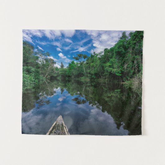 Bos | Oerwoud van Peru Wandkleed (Voorkant (horizontaal))