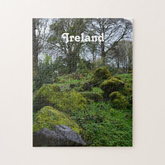 Bos op het kasteel van Blarney Legpuzzel (Verticaal)