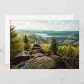 Bos | Ore Mountains Duitsland Bedankkaart (Voorkant / Achterkant)