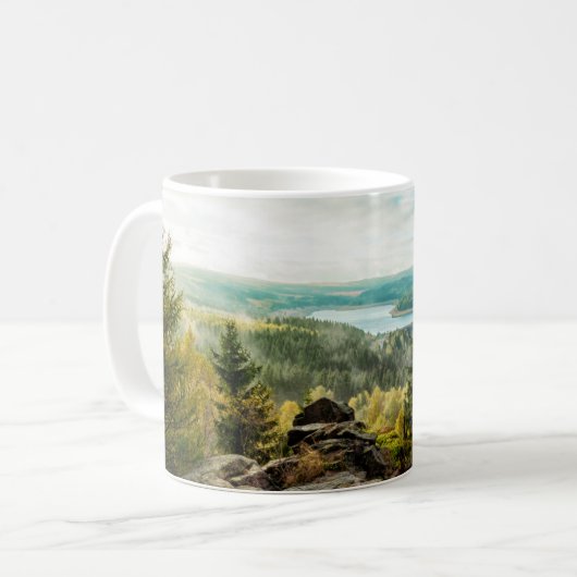 Bos | Ore Mountains Duitsland Koffiemok (Voorkant links)