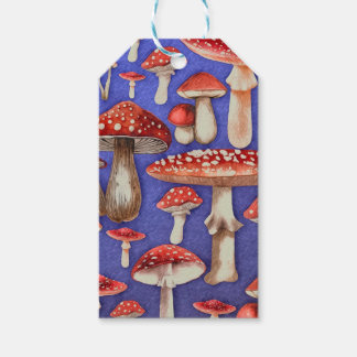 Bos Paddenstoel Cadeaublaadjes Cadeaublaadje Cadeaulabel