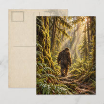 Bos Paden Bigfoot Ansichtkaart