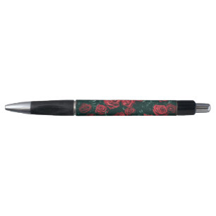 Bos rode rozen pen