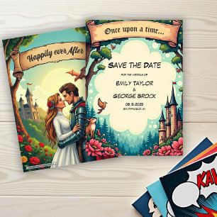 Bos Sprookjesachtig Kasteel Huwelijk Sfeervol Save The Date