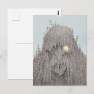 Bos trol Theodor Kittelsen Briefkaart