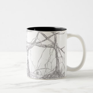 Bos Tweekleurige Koffiemok