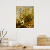 Bos van Coubron - Jean-Baptiste - Corot Fine Art Poster (Keuken)