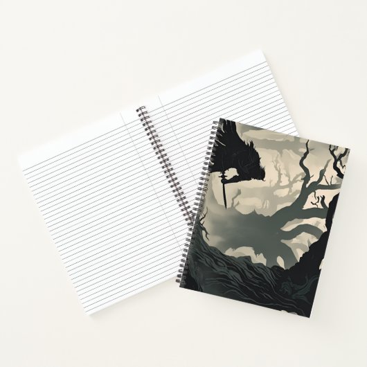 bos van Cryptid Notitieboek (Binnen)