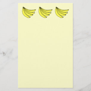 Bos van Gele Bananen Briefpapier