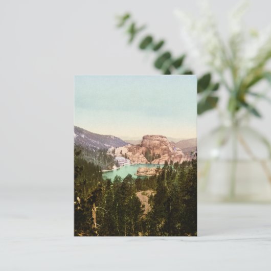 Bos- Van het Zuid- meer Dakota Briefkaart (Staand voorkant)