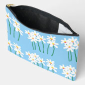  bos van witte madeliefjes etui (Open)