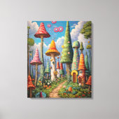 bos vol eigenzinnigheden canvas afdruk (Voorkant)