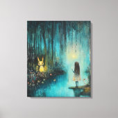 bos vol eigenzinnigheden canvas afdruk (Voorkant)