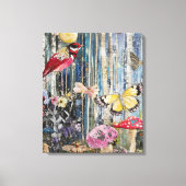 bos vol eigenzinnigheden canvas afdruk (Voorkant)