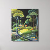 bos vol eigenzinnigheden canvas afdruk (Voorkant)