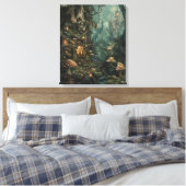 bos vol eigenzinnigheden canvas afdruk (Insitu (Slaapkamer))