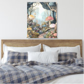 bos vol eigenzinnigheden canvas afdruk (Insitu (Slaapkamer))