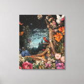 bos vol eigenzinnigheden canvas afdruk (Voorkant)