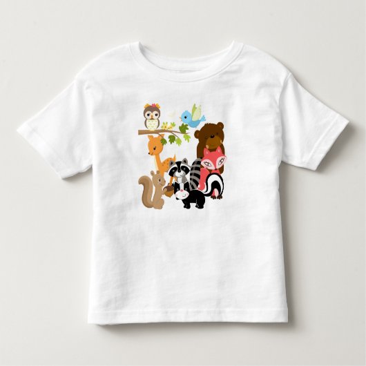 Bos Vrienden Kinder Shirts (Voorkant)