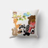 Bos Vrienden Kussen (Achterkant)