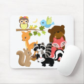 Bos Vrienden Muismat (Met muis)