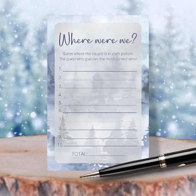 Bos Waar waren we bruidsfeest spel (Creator heeft geüpload)