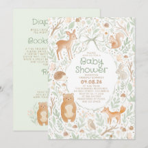 Bos Woud Dieren Baby Shower All in One