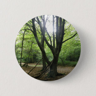 Bos Zonneschijn Knop Ronde Button 5,7 Cm