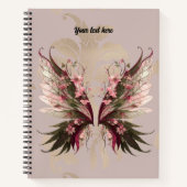 bosachtige vlinder notitieboek (Voorkant)