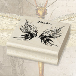 bosachtige vlinder 	rubberstempel