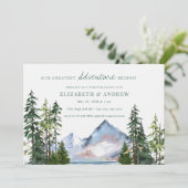 Bosavontuur | Bomen Baby shower Kaart (Staand voorkant)