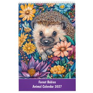 Bosbaby's – Dierenkalender Kalender