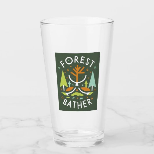 Bosbadder Cubist Glas (Voorkant)