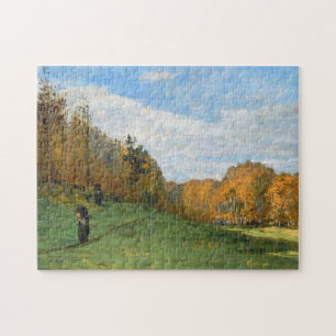 Bosbearers in Fontainebleau Forest Monet Fine Art Legpuzzel