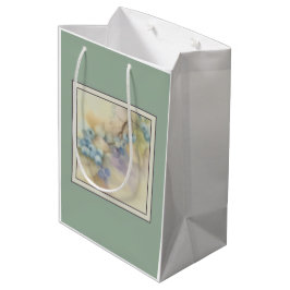 Bosbes-aquarel cadeaubijlage — Garden Sage Medium Cadeauzakje