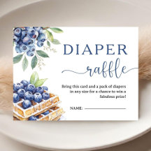 Bosbes Baby Brunch Baby Shower Luier Raffle