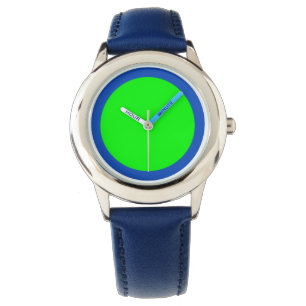 Bosbes en Limoen Horloge